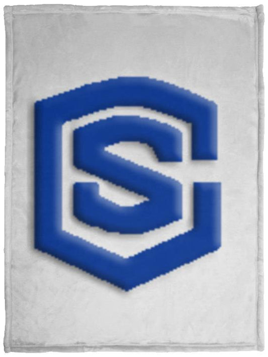 blue (2) VPS Cozy Plush Fleece Blanket - 30x40