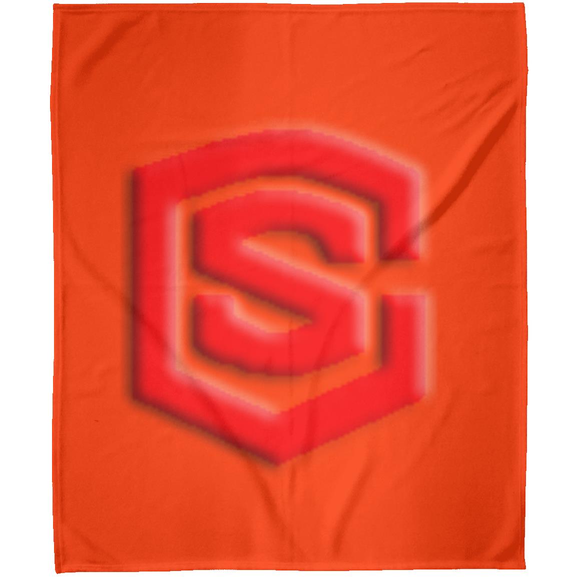 red (2) FLM Arctic Fleece Blanket 50x60