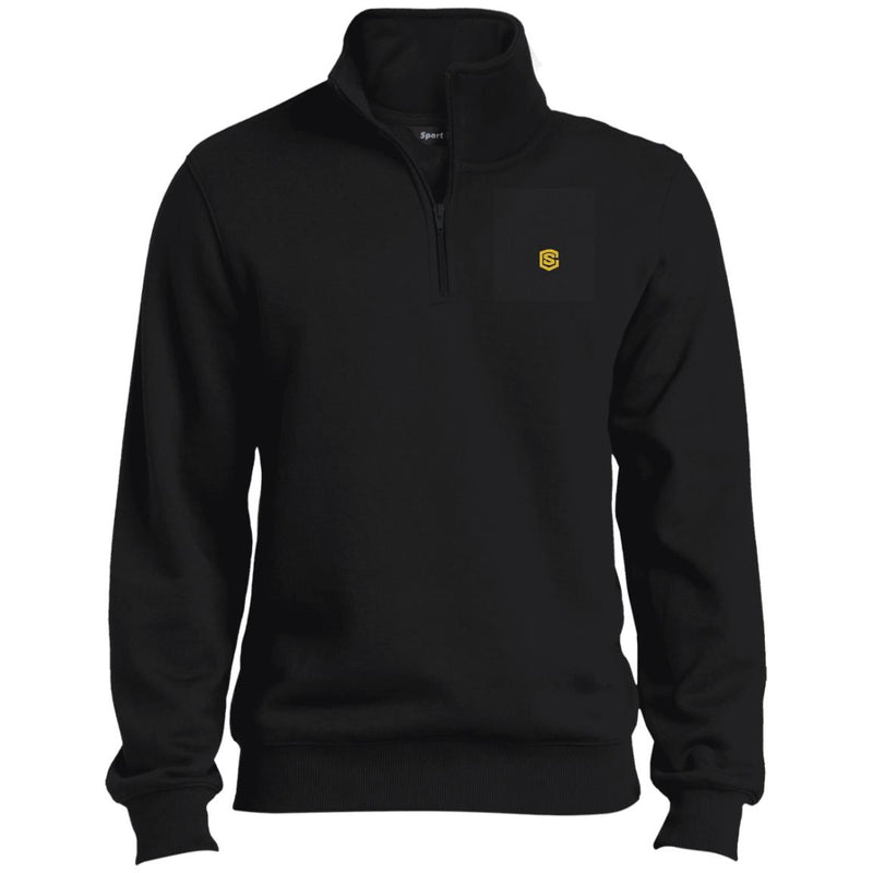 Illustrator Gold Logo TST253 Tall 1/4 Zip Sweatshirt