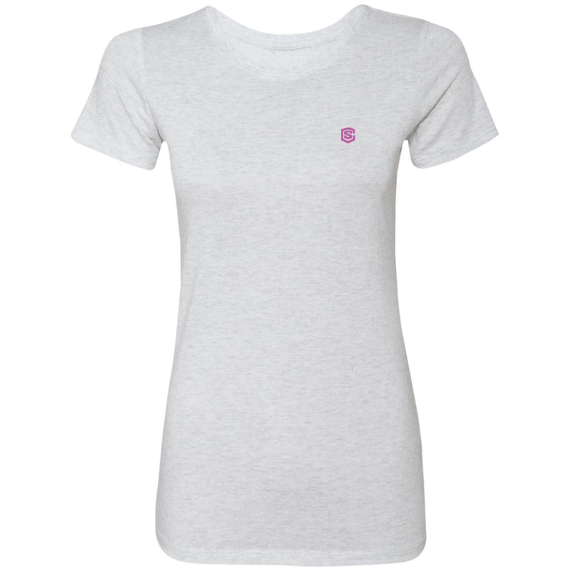 Illustrator Pink Logo NL6710 Ladies' Triblend T-Shirt