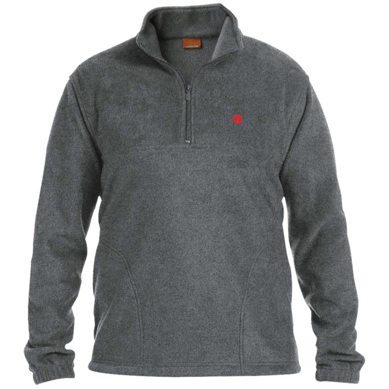 Illustrator Red Logo M980 1/4 Zip Fleece Pullover