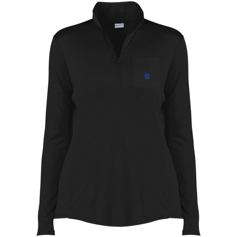 Illustrator Blue Logo LST357 Ladies' Competitor 1/4-Zip Pullover