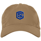 blue (2) BX001 Brushed Twill Unstructured Dad Cap