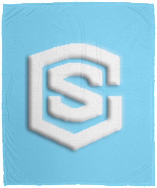 white (2) VPM Cozy Plush Fleece Blanket - 50x60