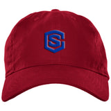blue (2) BX001 Brushed Twill Unstructured Dad Cap
