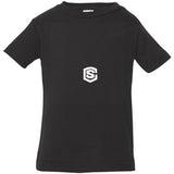 Illustrator White Logo 3322 Infant Jersey T-Shirt