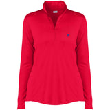 Illustrator Blue Logo LST357 Ladies' Competitor 1/4-Zip Pullover