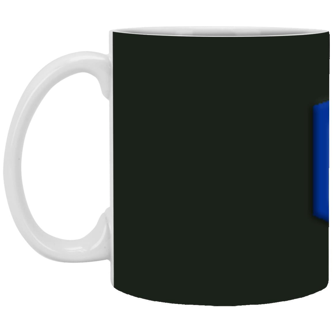 blue (2) XP8434 11 oz. White Mug