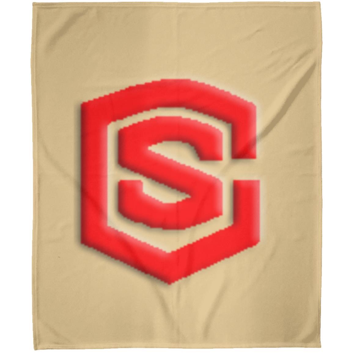 red (2) FLM Arctic Fleece Blanket 50x60