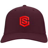 red (2) CP80 Twill Cap