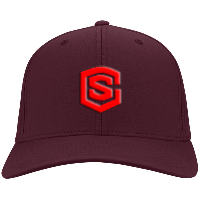 red (2) CP80 Twill Cap