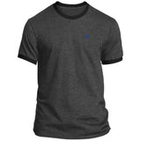 Illustrator Blue Logo PC54R Ringer Tee