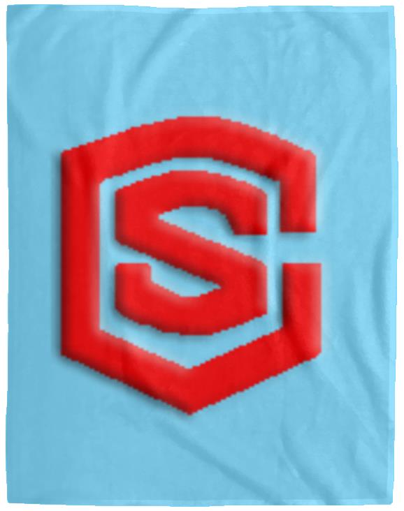 red (2) VPL Cozy Plush Fleece Blanket - 60x80