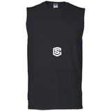 Illustrator White Logo G270 Men's Ultra Cotton Sleeveless T-Shirt