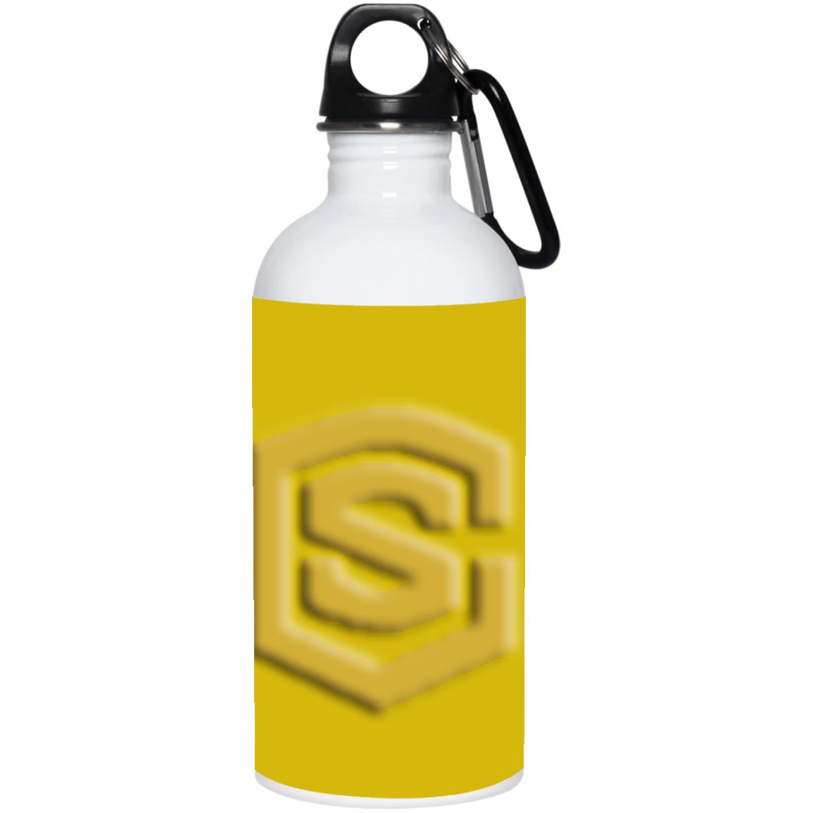 gold (2) 23663 20 oz. Stainless Steel Water Bottle