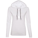 Illustrator White Logo 887L Ladies' LS T-Shirt Hoodie