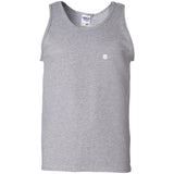 Illustrator White Logo G220 100% Cotton Tank Top