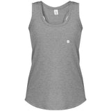 Illustrator White Logo DM138L Women's Perfect Tri Racerback Tank