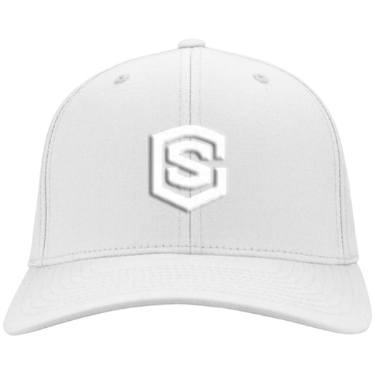 white (2) CP80 Twill Cap