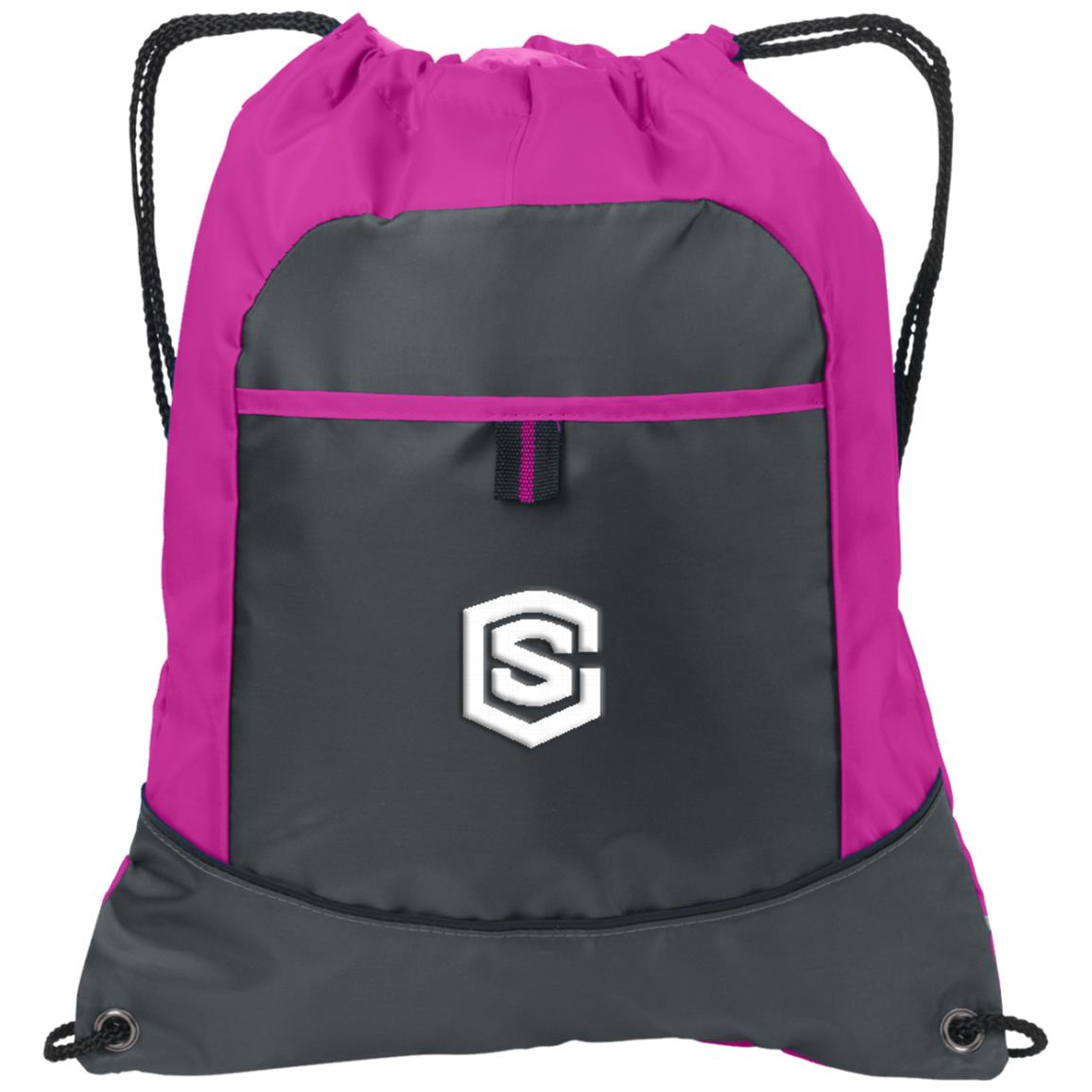 white (2) BG611 Pocket Cinch Pack