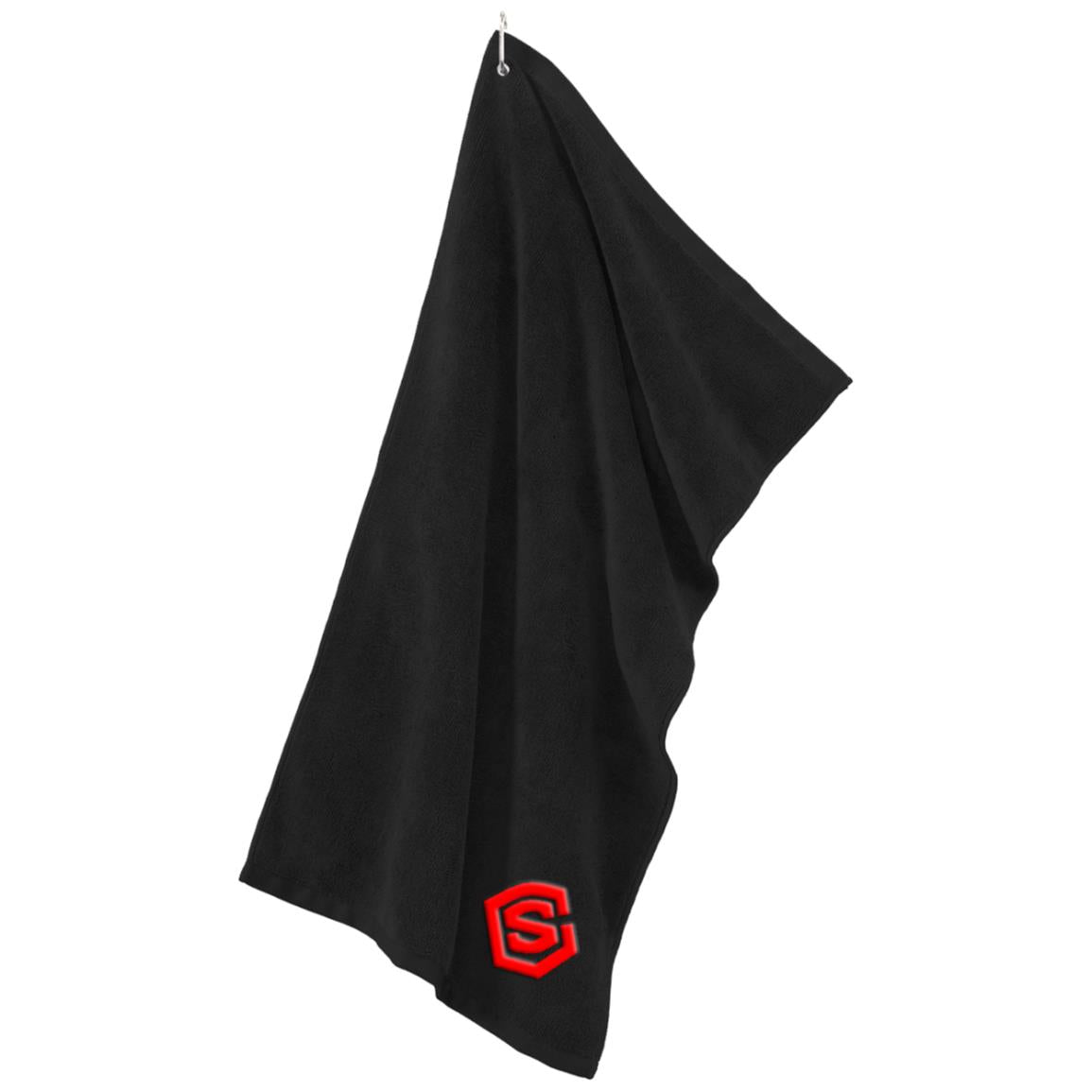 red (2) TW530 Microfiber Golf Towel