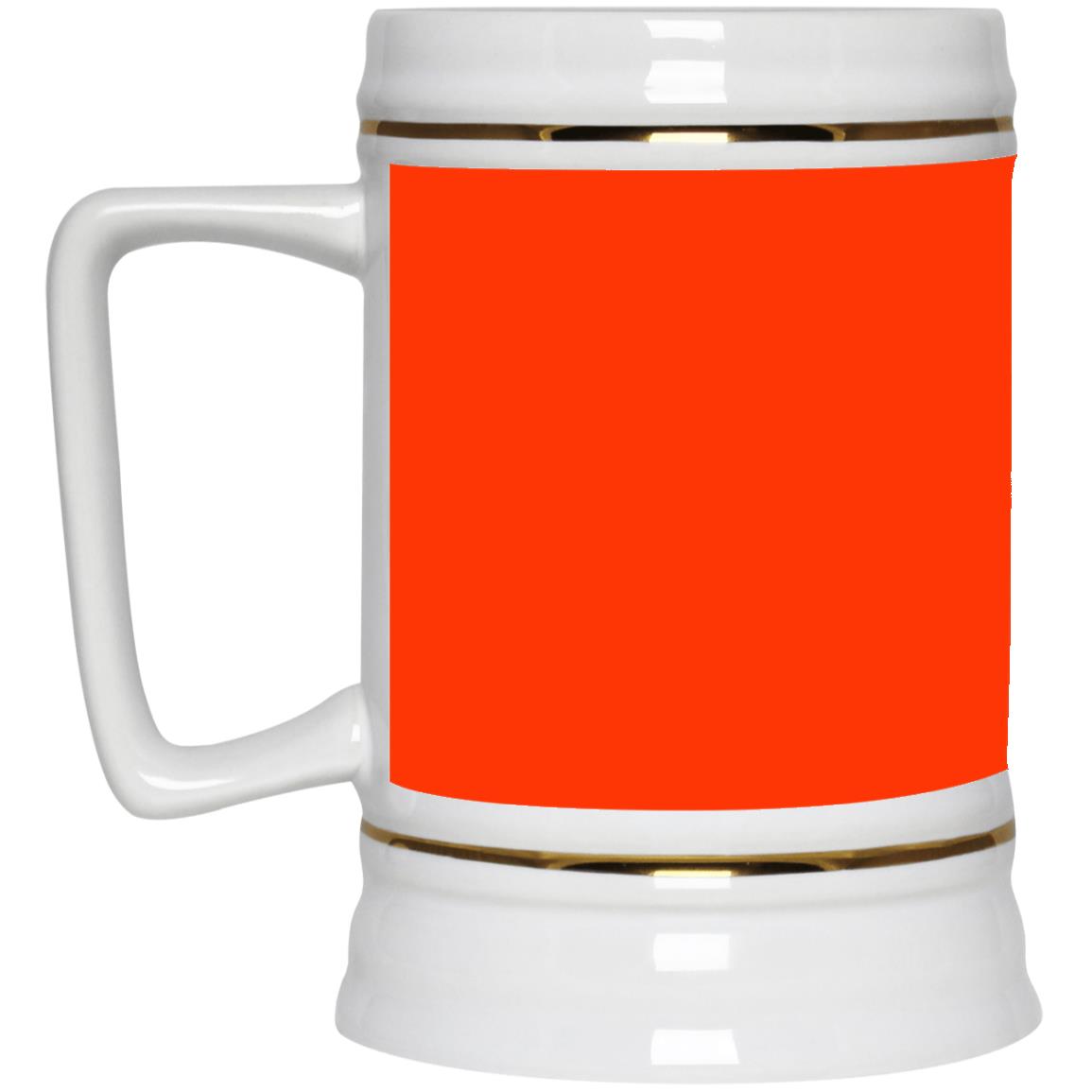 red (2) 22217 Beer Stein 22oz.