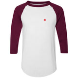 Illustrator Red Logo 4420 Colorblock Raglan Jersey