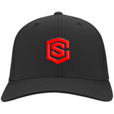 red (2) CP80 Twill Cap