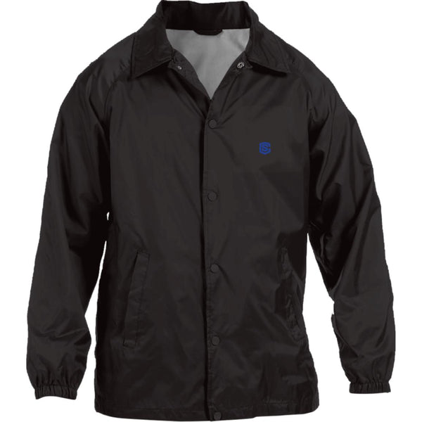 Illustrator Blue Logo M775 Nylon Staff Jacket