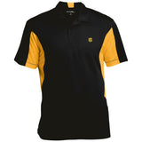 Illustrator Gold Logo ST655 Men's Colorblock Performance Polo
