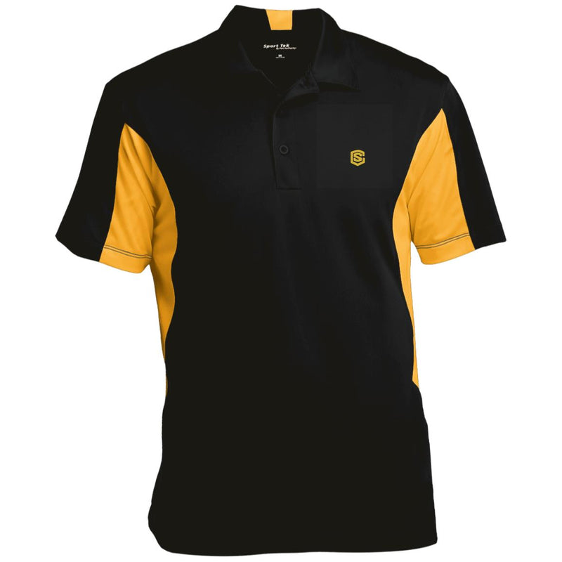 Illustrator Gold Logo ST655 Men's Colorblock Performance Polo