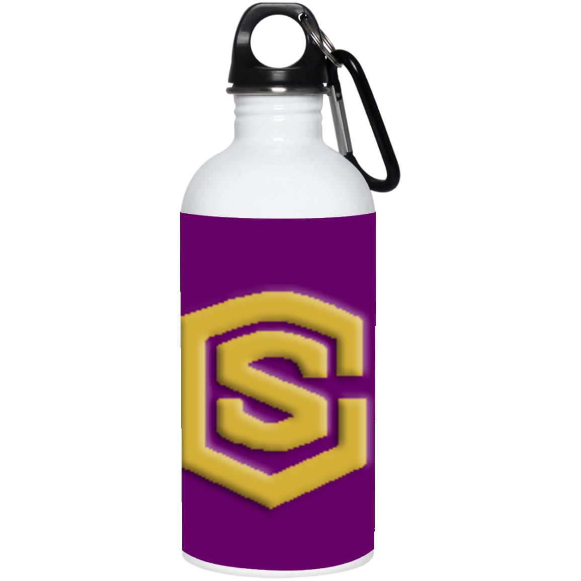 gold (2) 23663 20 oz. Stainless Steel Water Bottle