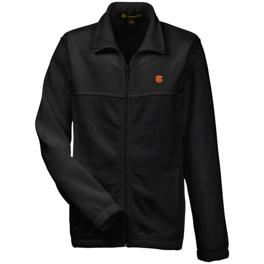Illustrator Orange Logo M990Y Youth Fleece Full Zip