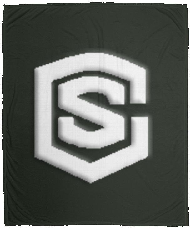 white (2) VPM Cozy Plush Fleece Blanket - 50x60