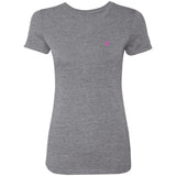 Illustrator Pink Logo NL6710 Ladies' Triblend T-Shirt