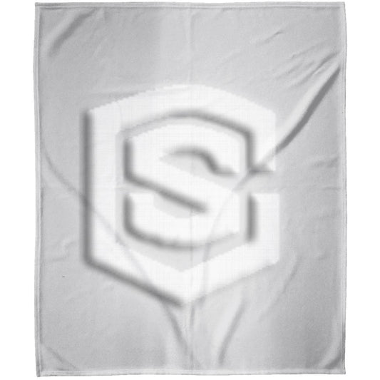 white (2) FLM Arctic Fleece Blanket 50x60