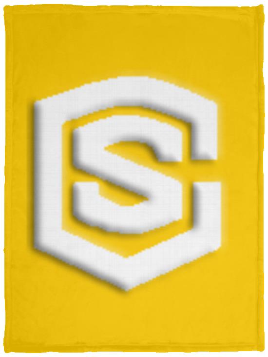 white (2) VPS Cozy Plush Fleece Blanket - 30x40