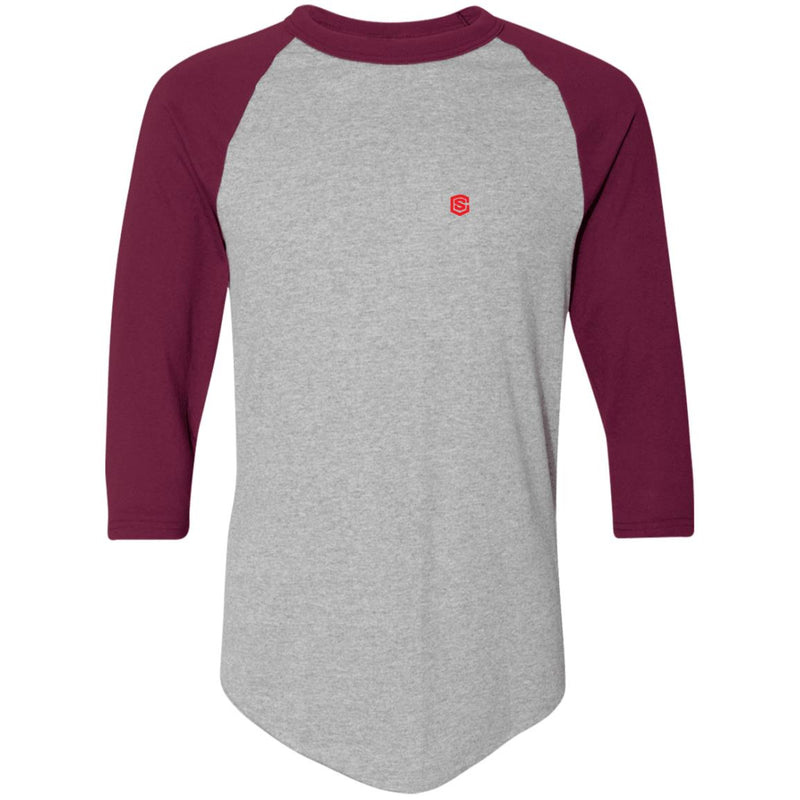 Illustrator Red Logo 4420 Colorblock Raglan Jersey