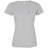 Illustrator Pink Logo 3516 Ladies' Fine Jersey T-Shirt