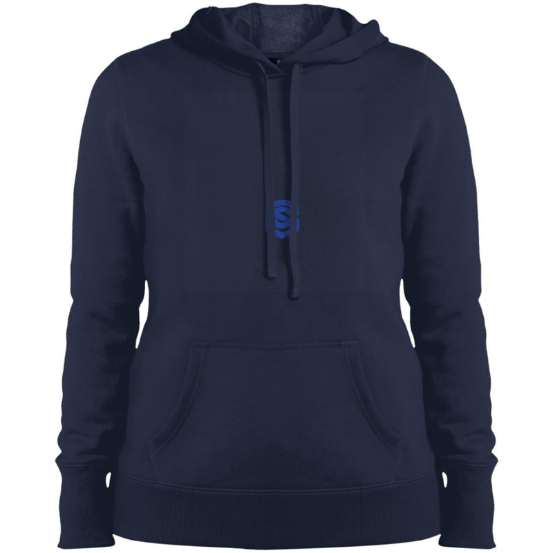 Illustrator Blue Logo LST254 Ladies' Pullover Hooded Sweatshirt