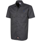 Illustrator Blue Logo 1574 Men's Short Sleeve Workshirt