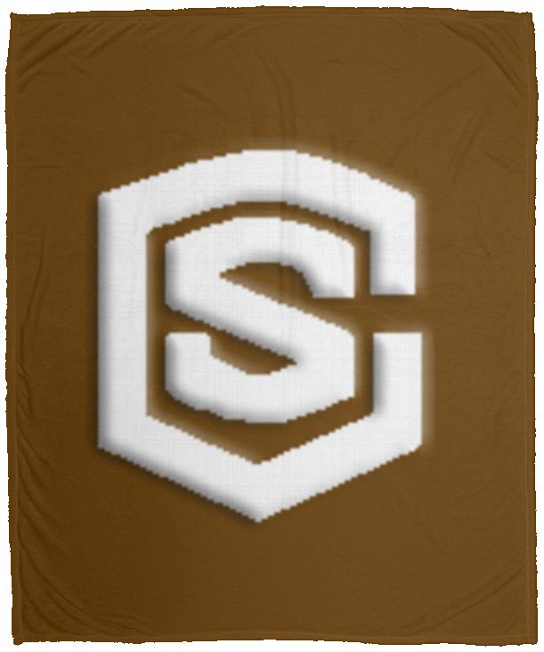 white (2) VPM Cozy Plush Fleece Blanket - 50x60