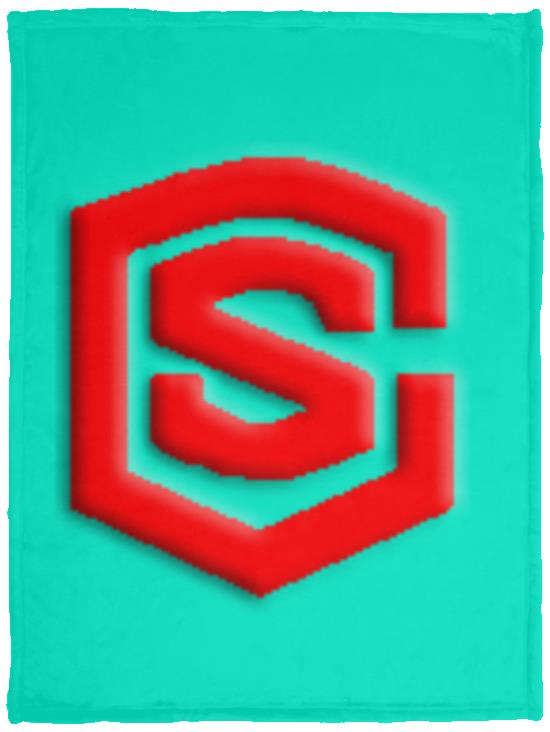 red (2) VPS Cozy Plush Fleece Blanket - 30x40