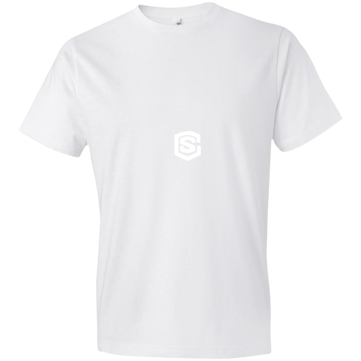 Illustrator White Logo 990B Youth Lightweight T-Shirt 4.5 oz