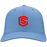 red (2) CP80 Twill Cap
