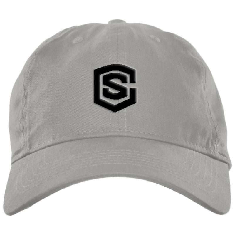 black (2) BX001 Brushed Twill Unstructured Dad Cap