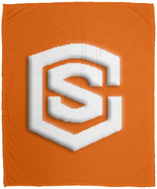 white (2) VPM Cozy Plush Fleece Blanket - 50x60