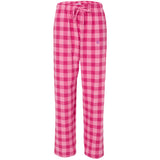 Illustrator Pink Logo F20 Unisex Flannel Pants