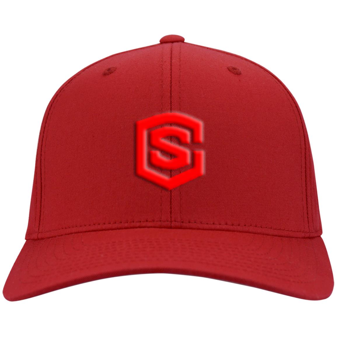 red (2) CP80 Twill Cap