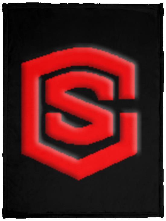 red (2) VPS Cozy Plush Fleece Blanket - 30x40